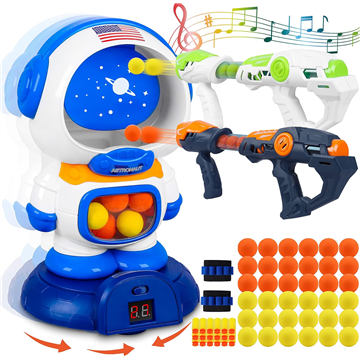    2 Air Guns with Spaceman Target 